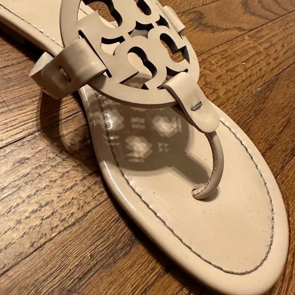 Tory Burch Miller Sea Shell Pink Sandals, size 9.5 - Picture 5 of 8